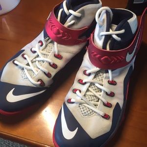 Nike LeBron Soldier 8 in Red White and Blue